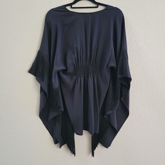New Elizabeth & James silk Poncho S - Picture 6 of 8